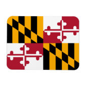 Maryland State Flag Graphic Magnet (Horizontal)