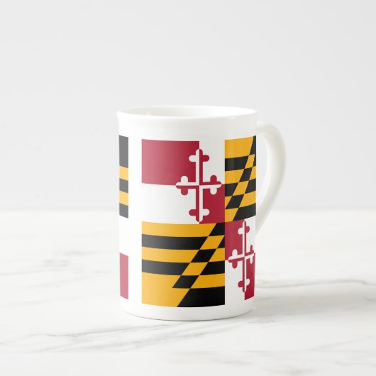 Maryland State Flag Graphic Porzellantasse (Vorderseite Rechts)