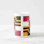 Maryland State Flag Graphic Porzellantasse (Vorderseite)