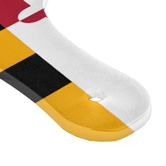 Maryland State Flag Graphic Schneidebrett (Ecke)