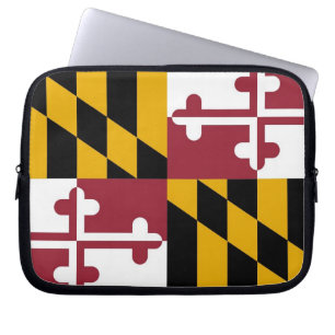 Maryland State Flag Laptop Sleeve