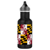 Maryland State Flag Liberty Flasche Trinkflasche (Rechts)