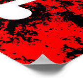 Maryland State Flag Pop Art Poster (Ecke)