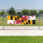Maryland State Flag Stilvolles Dekorbanner Banner (Insitu)