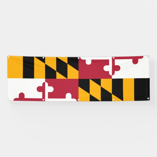Maryland State Flag Stilvolles Dekorbanner Banner (Horizontal)