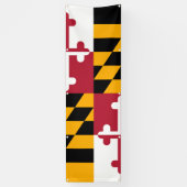 Maryland State Flag Stilvolles Dekorbanner Banner (Vertikal)
