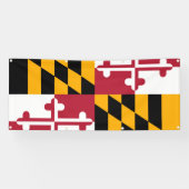 Maryland State Flag Stilvolles Dekorbanner Banner (Horizontal)