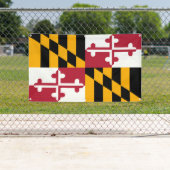 Maryland State Flag Stilvolles Dekorbanner Banner (Insitu)