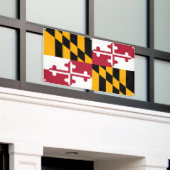 Maryland State Flag Stilvolles Dekorbanner Banner (Äußeres Gebäude)