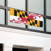Maryland State Flag Stilvolles Dekorbanner Banner (Äußeres Gebäude)