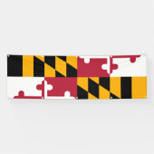 Maryland State Flag Stilvolles Dekorbanner Banner (Horizontal)