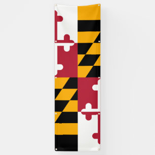 Maryland State Flag Stilvolles Dekorbanner Banner