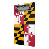 Maryland State Flag Style Decke Mini Klemmbrett (Gewinkelt2)