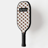 Maryland State Flag Swag Blue Crab Pickleball Schläger (Links)