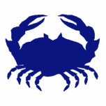 Maryland Steamed Crab Freistehende Fotoskulptur<br><div class="desc">Blauer Krebs</div>