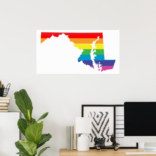 Maryland Stolz. Poster (Heimbüro)