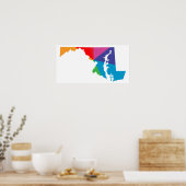 Maryland Stolz. Poster (Küche)