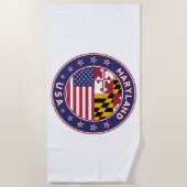Maryland Strandtuch (Vorderseite)