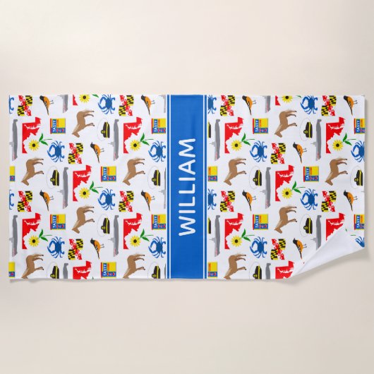 Maryland Strandtuch (Vorderseite)