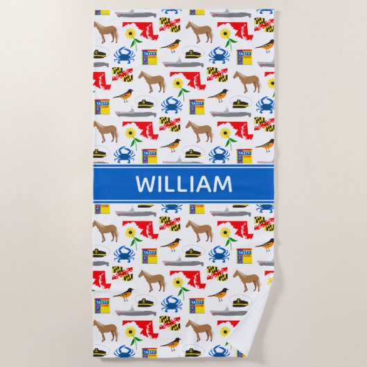 Maryland Strandtuch (Vorderseite)