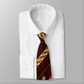 Maryland stripes Flagge Krawatte (Gebunden)