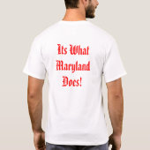 Maryland T-Shirt (Rückseite)