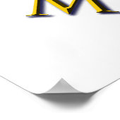 Maryland-Tee-Party-Plakat Poster (Ecke)