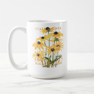 Maryland Territoriumsblume Rudbeckia hirta Kaffeetasse