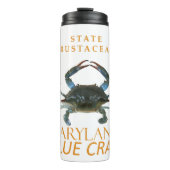Maryland Territory Crustacean Callinectes sapidus Thermosbecher (Vorderseite)