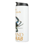 Maryland Territory Crustacean Callinectes sapidus Thermosbecher (Nach rechts gedreht)