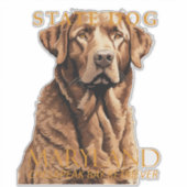 Maryland Territory Dog Retriever 2 Aufkleber (Vorderseite)
