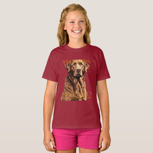Maryland Territory Dog Retriever 2 T-Shirt (Vorne ganz)