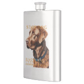 Maryland Territory Dog Retriever Flachmann (Links)