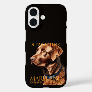 Maryland Territory Hund Der Retriever iPhone 16 Hülle