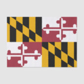 Maryland tissue paper, Maryland Flag tissue paper Seidenpapier (Vorderseite)