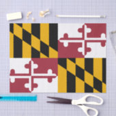 Maryland tissue paper, Maryland Flag tissue paper Seidenpapier (Handwerk)