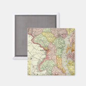 Maryland und Delaware Magnet (Vorderseite/Rückseite)