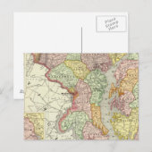 Maryland und Delaware Postkarte (Vorne/Hinten)