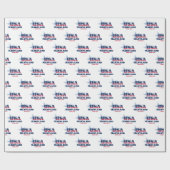 Maryland US Flagge Staat Geschenkpapier (Flach)