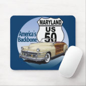 Maryland US Route 50 Mousepad (Mit Mouse)