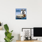 Maryland US Route 50 Poster (Heimbüro)
