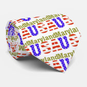 Maryland USA! Krawatte (Gerollt)