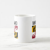 Maryland // USA National State Flag Kaffeetasse (Mittel)