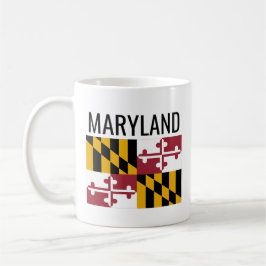 Maryland // USA National State Flag Kaffeetasse