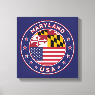 Maryland, USA Staaten, Maryland Leinwand, Poster Leinwanddruck