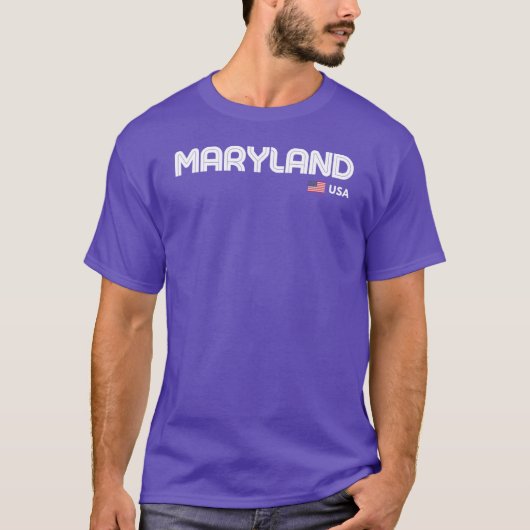 Maryland USA T-Shirt (Vorderseite)