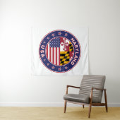 Maryland Wandteppich (Beispiel (Horizontal))