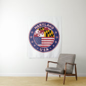 Maryland Wandteppich (Beispiel)