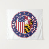 Maryland Wandteppich (Vorderseite (Horizontal))