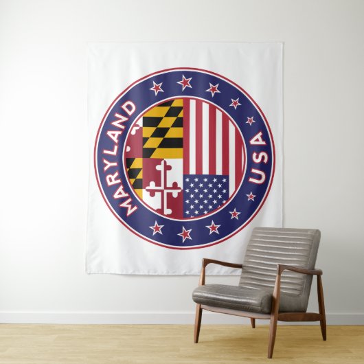 Maryland Wandteppich (Beispiel)
